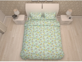 Bērnu gultas veļa  "Frogs Turquoise"