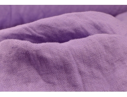 Ткань "Violet" с эффектом помятости (stone wash) 100% лён